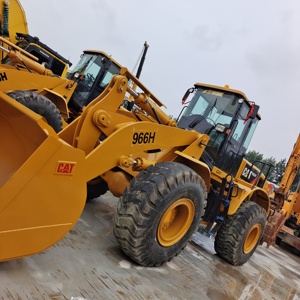 Nouvelle arrivée cat 966H Chargeuse sur pneus d'occasion CAT 950 966 980 Chargeuse sur pneus Caterpillar machine CAT 966H en bon état - Product Image 4