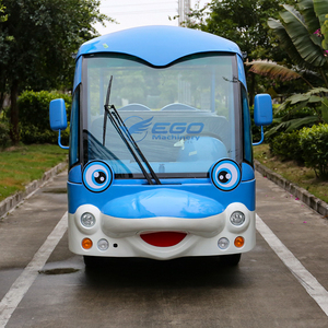 Autobús Turístico Eléctrico de 14 Plazas, 72V, Precio de Fábrica, Vehículo de Turismo, Autobús de Transporte Tipo Caricatura - Product Image 4