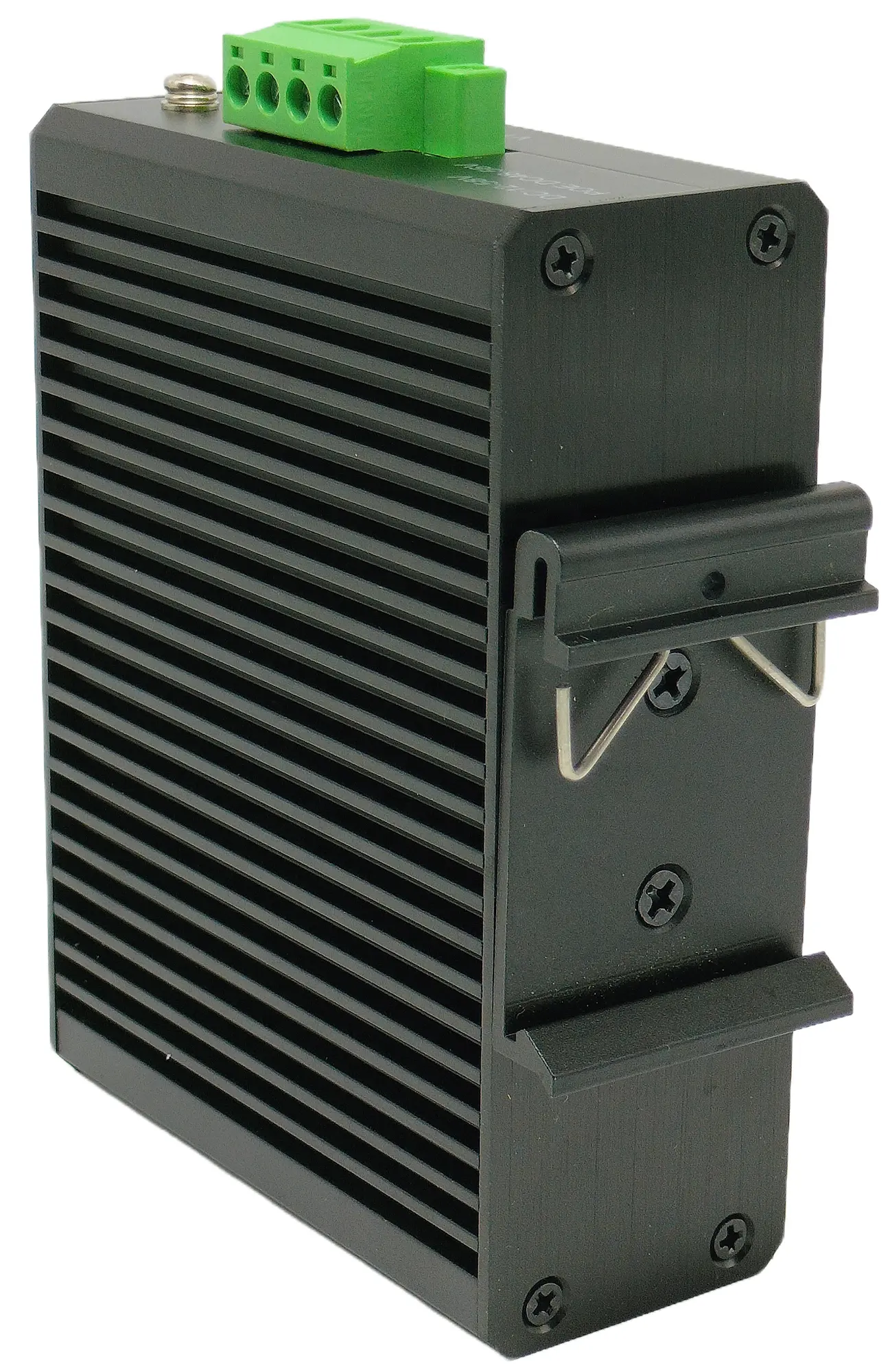 단일 포트 1000M SFP 송수신기 기가비트 DIN 레일 파이버 미디어 컨버터