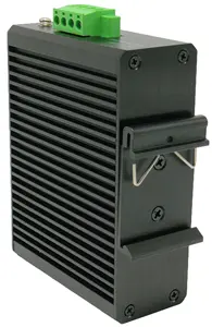단일 포트 1000M SFP 송수신기 기가비트 DIN 레일 파이버 미디어 컨버터