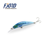 FJORD Stock Naufrage Petit 7Cm Minnow Leurre 17g Pêche 3D Impression Leurres Japon Jerkbait Perche Twitching Leurre