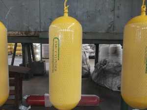 בלון פלדה לדלק CNG דגם CNG1-356-110-20B 200 בר קוטר חיצוני 356 מ\\\"מ לאוטובוס/משאית - מאושר על ידי TUV - Product Image 4