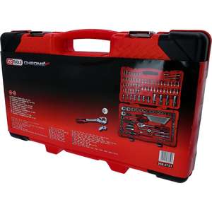 KS TOOLS Jeu de douilles 1/4 "+ 1/2" CHROMEplus, 151 pièces - Product Image 4