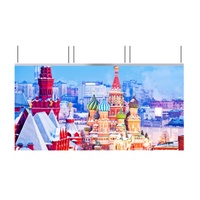 Écran LED d'intérieur Yushuo T3-P2.6 1000x250mm, léger, haute résolution, mural, avec contrôle par application, affichage publicitaire