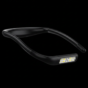 USB Rechargeable Flexible Neck Reading <b>Light</b> Portable Dimmable <b>LED</b> Book <b>Light</b> High CRI 90 Touch Control 3 Color Modes Blue <b>Light</b> - Product Image 1