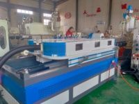 Machine d'extrusion de tuyaux corrugués électriques à vis simple en PVC PE PA PP NYLON et de tuyaux de drainage en plastique