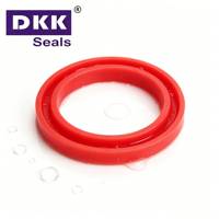 Joint torique plat DKK en NBR/EPDM résistant aux hautes températures ISO9001, amortisseur en caoutchouc flottant pour cylindre, joints d'étanchéité, découpe sur mesure couleur personnalisée