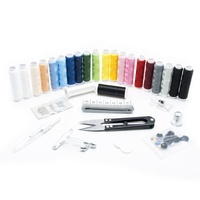 Kit de couture de voyage écologique en gros, 65 pièces