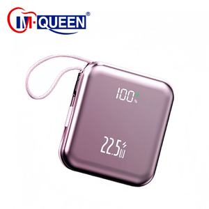 Batterie externe OEM à charge rapide, chargeur portable, banques d'alimentation et stations d'alimentation, batterie externe 10000 mAh avec câble pour téléphone - Product Image 1