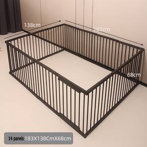 Indoor Teddy <span class=keywords><strong>Corgi</strong></span> Kennel <span class=keywords><strong>Cage</strong></span> recinzione staccabile in metallo recinzione per cani per animali domestici - Product Image 5