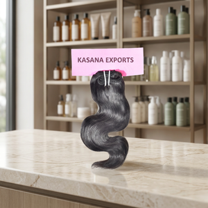 100% extensiones de cabello humano sin procesar vietnamita negro Natural para mujeres cutícula alineada onda/rizo estilos cabello indio - Product Image 1