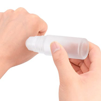 Botol Roller Kaca Transparan Kosong Grosir 1oz, Botol Minyak Esensial Kaca Silinder 30ml