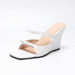 Sandalias de Plataforma con Cordones y Punta Abierta para Mujer, Talla Grande, Estilo Sexy para Exteriores, Primavera y Verano, con Tacón Alto y Resistencia al Agua - Product Image 6