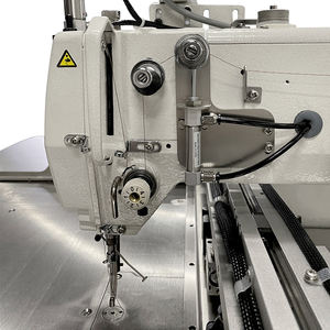 シングルニードルプログラム可能自動コンピューターミシン衣服用800 * 400mmビッグサイズロックステッチ形成プラスチック - Product Image 3