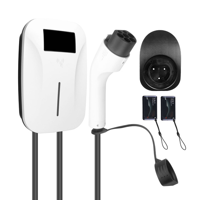 OEM/ODM Home Fast Wall-mounted Charging Stations for Electric Vehicles Wallbox Charger GB/T Standard 5M Cable Home Ev Chargers