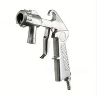Mini pistolet de sablage pneumatique haute pression portatif, sablageur à air portable pour l'élimination de la rouille sur le métal et le givrage du verre