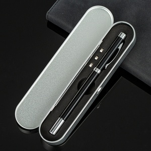 Stylo pointeur télescopique multifonctionnel 4-en-1 avec lampe torche LED et lumière laser, stylo publicitaire miniature personnalisé avec logo - Product Image 6