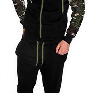 Conjuntos Deportivos de Dos Piezas para Hombre, Talla Grande, Ecológicos, Transpirables, para Gimnasio, con Logotipo Personalizado, Estilo Jogger, Informales, para Invierno, 2022 - Product Image 3