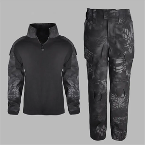 Uniforme Tattica Mimetica da Caccia, Completo per Uomo e Bambino, Maglia da Combattimento + Pantaloni Cargo Stile USA - Product Image 6