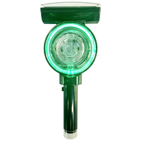 Bande de guidage de lumière double synchrone clignotant panneau d'avertissement de feu de signalisation solaire