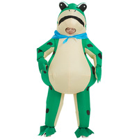 Costume gonflable Koala, Mascotte de dessin animé, Modèle de poupée grenouille, Jouet pour adultes, Personnage d'Halloween, 1,5-1,9m, Polyester