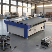 Machine de découpe automatique à couteau oscillant PLC avec pompe à vide et moteur pour mousse isolante, routeur CNC CCD, moteur haute puissance