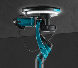 Lijadora Eléctrica de Pared 220V DIY con Mango Plegable Grande de Grado Profesional y 6 Velocidades, Iluminación LED y 50 Hojas de Papel de <span class=keywords><strong>Lija</strong></span> - Product Image 2