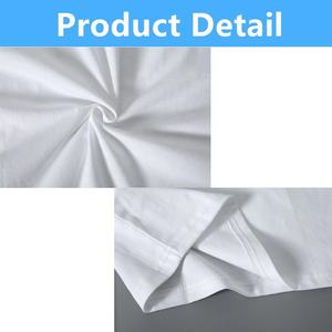 Polyester Sublimation t Shirt for Women Cotton Feel Us Warehouse 100% Polyester Blank <b>White</b> T-shirts for Sublimation Printing - Product Image 3