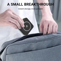Chargeur sans fil magnétique 3 en 1, station de charge pliable 15W