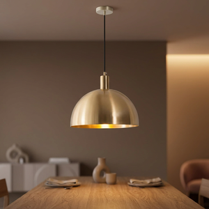Lámpara de Techo Decorativa de Metal Dorado Acanalado para Pasillo, Dormitorio, Sala de Estar y Decoración Interior Moderna y Elegante - Product Image 3