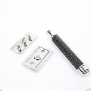 دليل الحلاقة مستقيم حافة المقاوم للصدأ شارب شفرة حلاقة مزدوجة حافة سلامة مقبض طويل فراشة مفتوحة سكين الحلاقة الحلاقة - Product Image 5