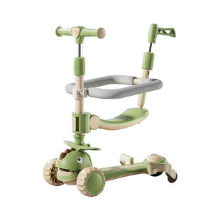 Tricycle enfant Bairuijia, scooter 3 roues avec lumières et musique pour enfants de 2 à 4 ans, en métal, jouet multifonctionnel - Product Image 2