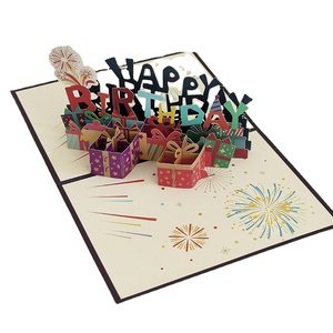 <span class=keywords><strong>Carte</strong></span> en papier pliable MU 3D Gravure <span class=keywords><strong>Carte</strong></span>-cadeau <span class=keywords><strong>de</strong></span> bénédiction Gâteau d'anniversaire <span class=keywords><strong>Carte</strong></span>-cadeau d'anniversaire <span class=keywords><strong>de</strong></span> <span class=keywords><strong>voeux</strong></span> 3D - Product Image 2