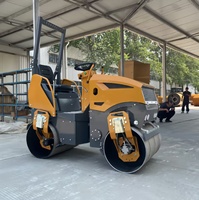 Compacteur à double tambour haute performance 1.2T ST1200 avec force d'excitation de 18KN pour la construction routière