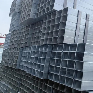 Tubo Quadrato in Acciaio al Carbonio Dolce SS400 S235 A500, Sezione Cava Quadrata in <span class=keywords><strong>Ferro</strong></span> Zincato GI, Tabella <span class=keywords><strong>Dimensioni</strong></span> 250mm - Product Image 4