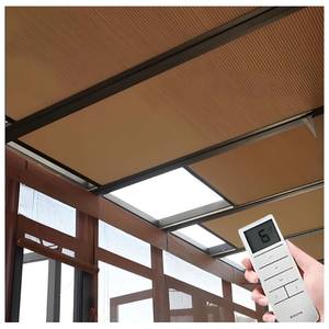 Stanza piana inclinato finestre camera sole all'aperto lucernario tenda parasole soffitto e <span class=keywords><strong>tende</strong></span> <span class=keywords><strong>a</strong></span> nido d'ape cieche - Product Image 2
