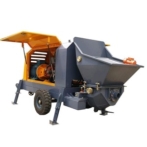 Pompe à béton diesel de fabrication industrielle, pompe à béton à compression, pompe à béton montée sur camion - Product Image 6