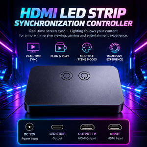 Kit de rétroéclairage TV Sync Box, bande LED RGBIC, <span class=keywords><strong>Ambilight</strong></span> 4K 60Hz, synchronisation des couleurs pour TV, console de jeu, appareil de streaming - Product Image 4