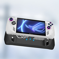 Étui de protection en silicone anti-chute et anti-poussière tout-en-un Zhenglin pour console de jeu ASUS ROG ALLY avec capuchon de joystick