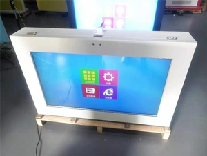 Écran publicitaire <span class=keywords><strong>vertical</strong></span> LCD extérieur étanche et antichoc de 55 pouces avec une luminosité de 2500 nits pour les magasins de détail et les aéroports - Product Image 6