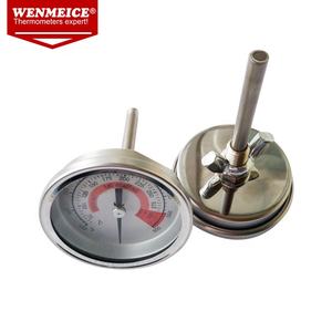 Thermomètre à double échelle sans pile pour <span class=keywords><strong>couvercle</strong></span> de casserole, jauge de <span class=keywords><strong>barbecue</strong></span> - Product Image 2