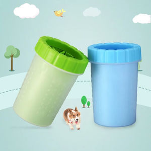 Taza para Lavar Patas de Mascotas, Dispositivo de Baño para Perros, Herramienta de Limpieza y Belleza para Patas, Taza Giratoria Automática para Limpiar Patas de Perros - Product Image 2