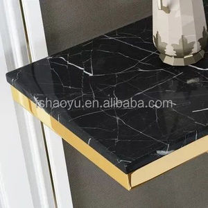بسعر الجملة طقم كونسول ومرآة من الفولاذ المقاوم للصدأ ، تصميم قابل للتمديد صانعة - Product Image 3