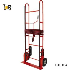 รถเข็นมือโลหะ6ล้อแบบพับได้ <span class=keywords><strong>HT0101</strong></span>รถเข็นปีนบันไดรับน้ำหนักได้250กก. เคลือบผงใช้งานง่ายใช้ในอุตสาหกรรม OEM - Product Image 3