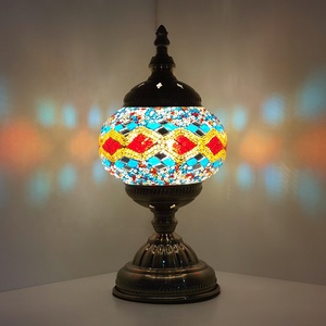 Marrakech fai da te Kit <span class=keywords><strong>lampada</strong></span> a mosaico turco gruppo Studio per costruire campo di riscaldamento coppie genitore-bambino fai da te Kit <span class=keywords><strong>lampada</strong></span> 14cm mappamondo - Product Image 6