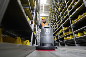 Sàn làm sạch thiết bị BD 50/50 C cổ điển karchers pin đi bộ-phía sau sàn Scrubber khô cho khách sạn - Product Image 3