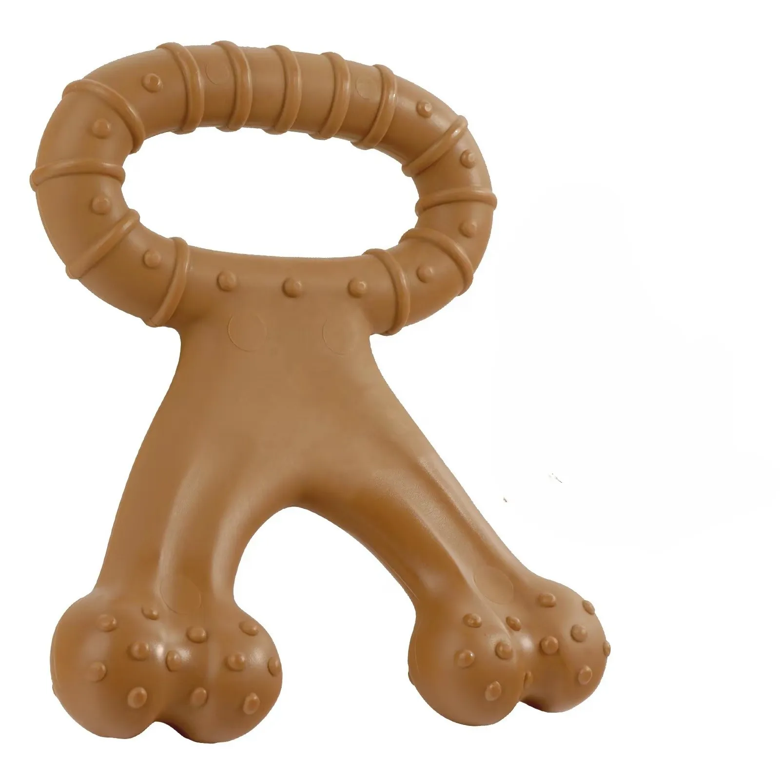 Eco Friendly New Nylon Bone Pet Chew Toy Dog Interactive Dentes Limpeza Brinquedos Squeak Chew Toy para Cães