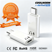 Adaptateur audio Type-C pour carte son, microphone, casque audio numérique, convertisseur OTG, connexion externe ABS