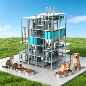 Ligne d'extrusion de croquettes pour chiens et chats à haut rendement, équipement dédié pour usine d'aliments pour animaux - Product Image 3