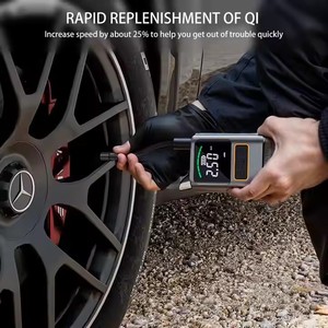 Compressor de Ar para Carro RTS 2025 19MM 60W, Luz de Emergência, Bomba Infladora Digital Silenciosa para Carros, Motos e Bicicletas - Product Image 5